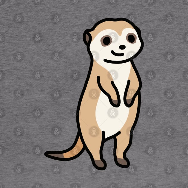 Meerkat by littlemandyart